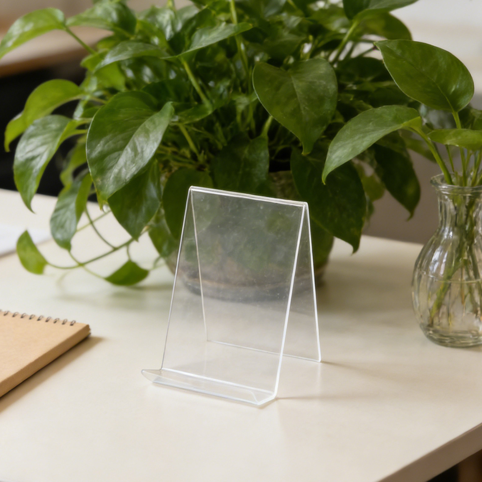 Clear Acrylic Book Stand Holder - 3 stuks transparante acryl boekenstandaards, heldere