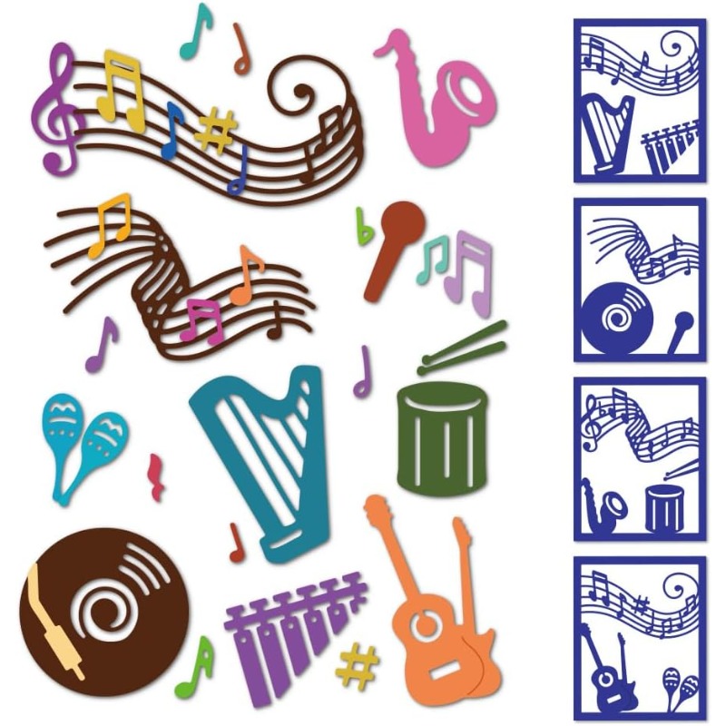2 stuks 27 stijlen muzieknoot  - Blank Sheet Music Notebook recensie en prijs