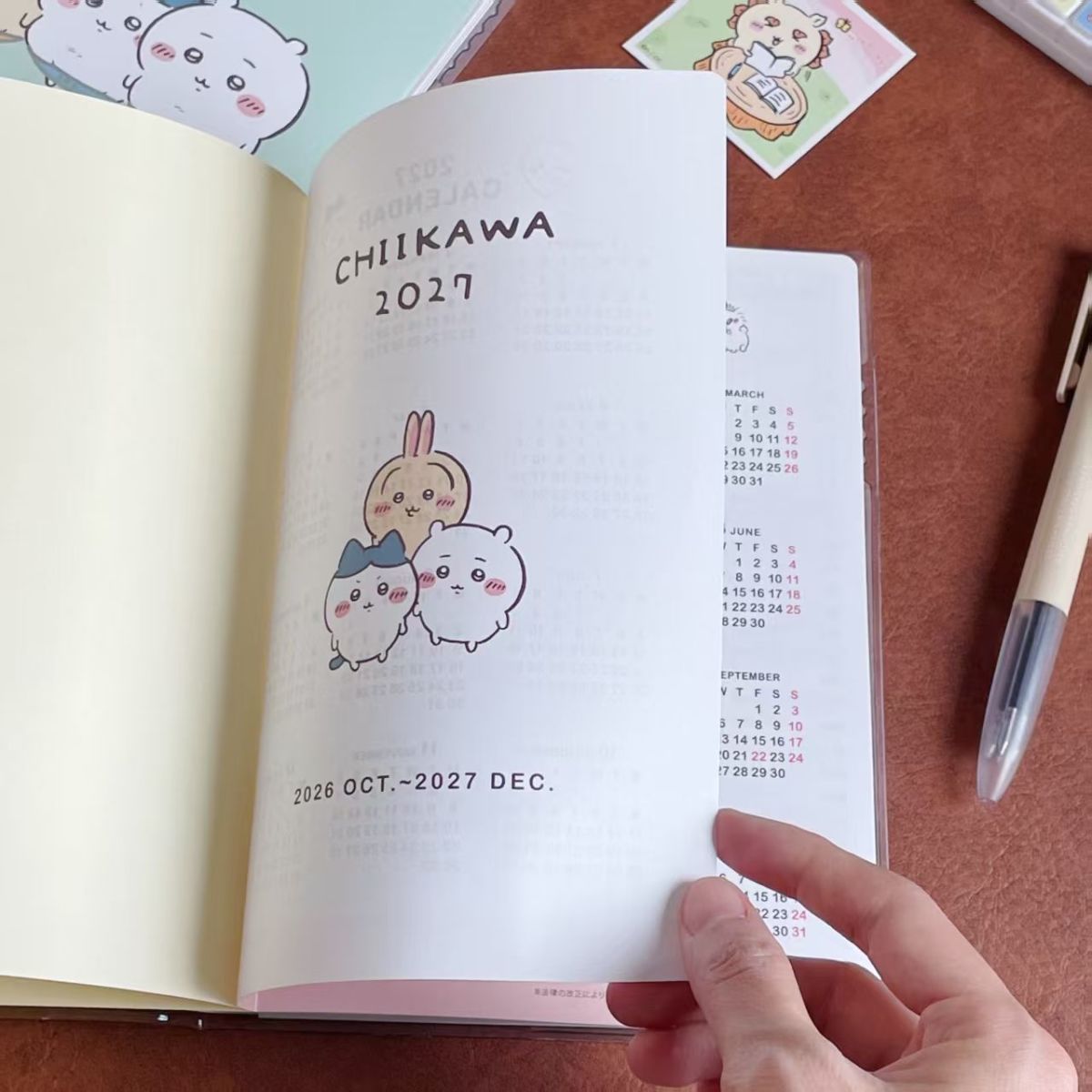Nieuwe Chiikawa 2027 Agenda Pl - Stationery Books recensie en prijs